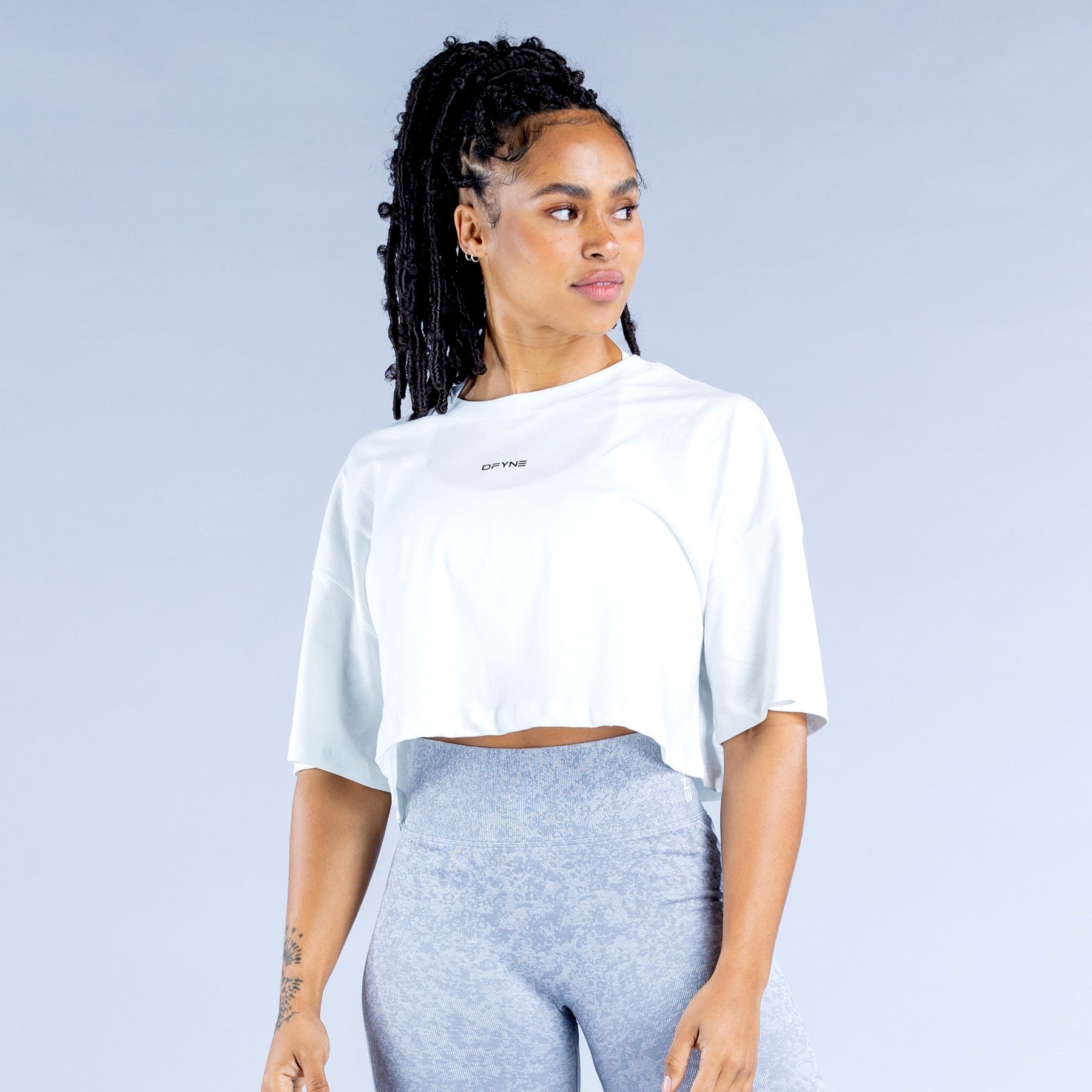 DFYNE Revive Crop Top Blanche | YRE-2628243