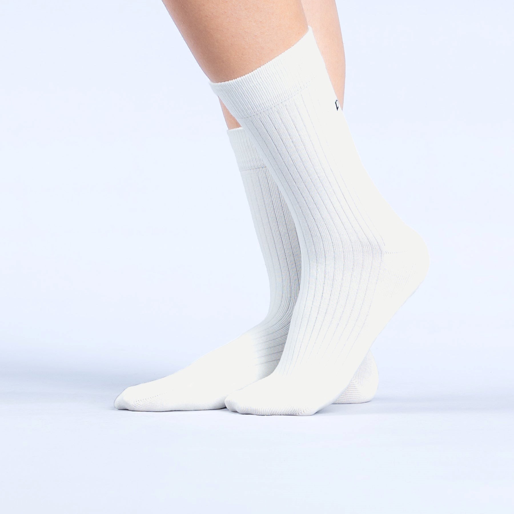 DFYNE Revive Crew Socks 3pk Blanche | VCL-9596739