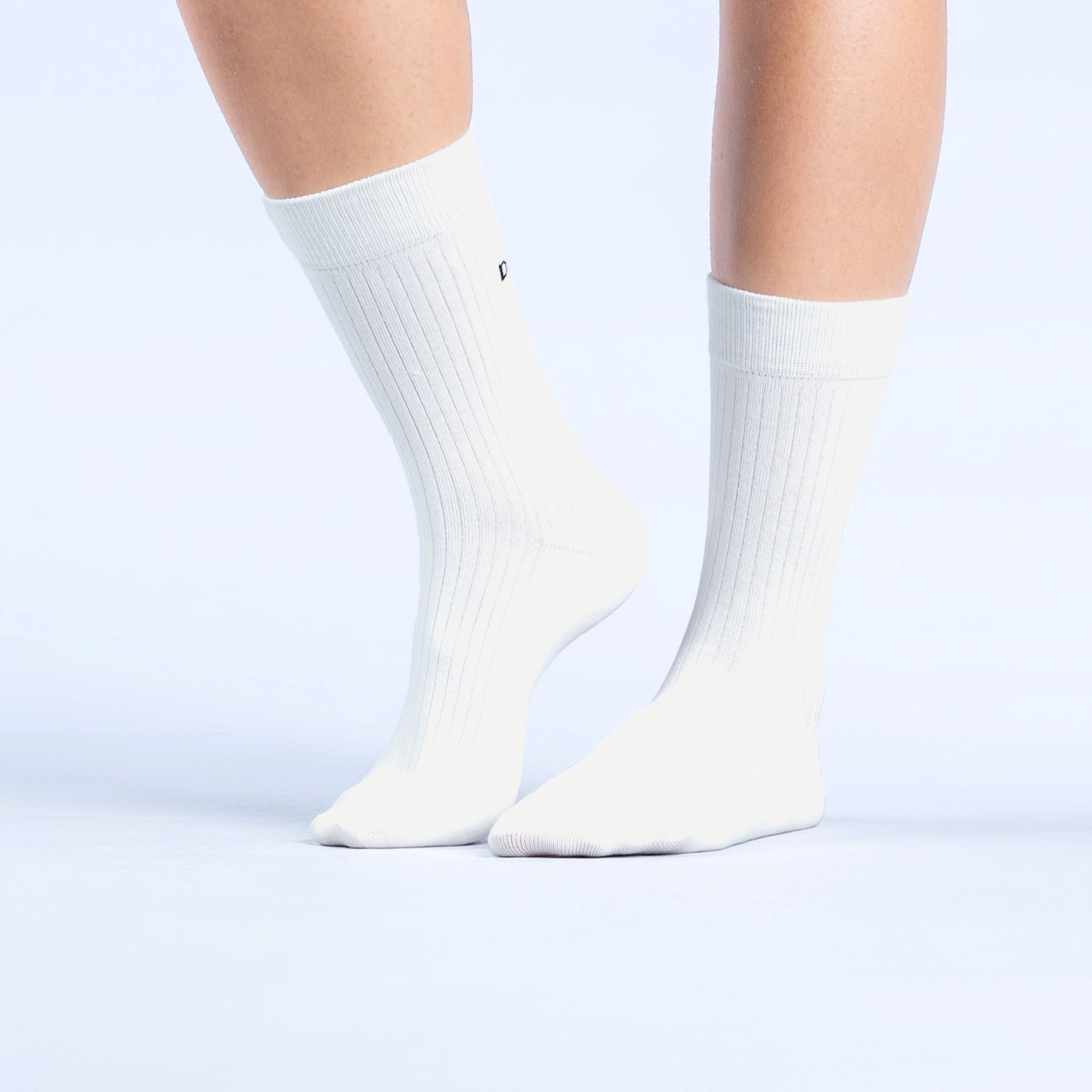 DFYNE Revive Crew Socks 3pk Blanche | VCL-9596739