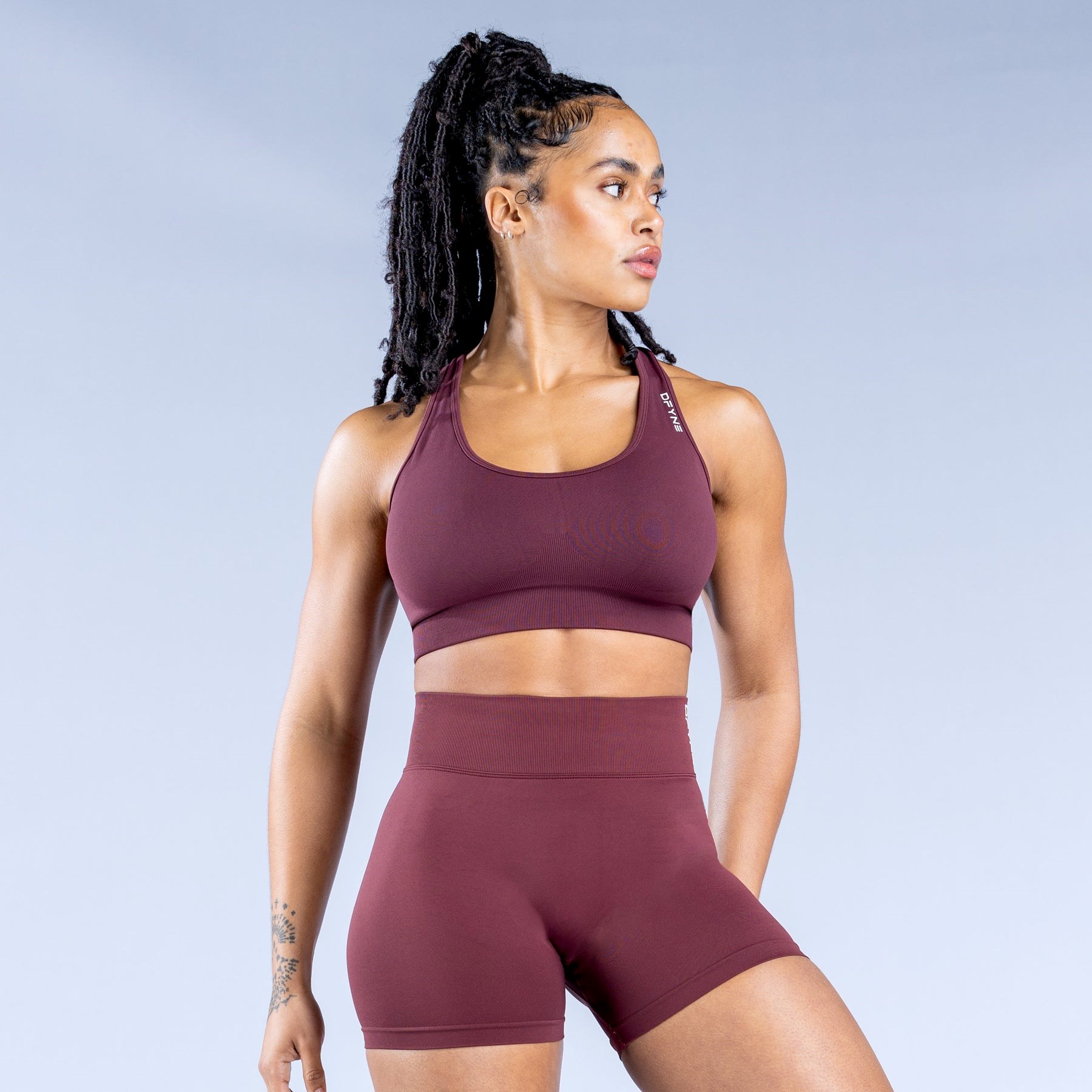 DFYNE Dynamic Sports Bra Bordeaux | HQI-7660677