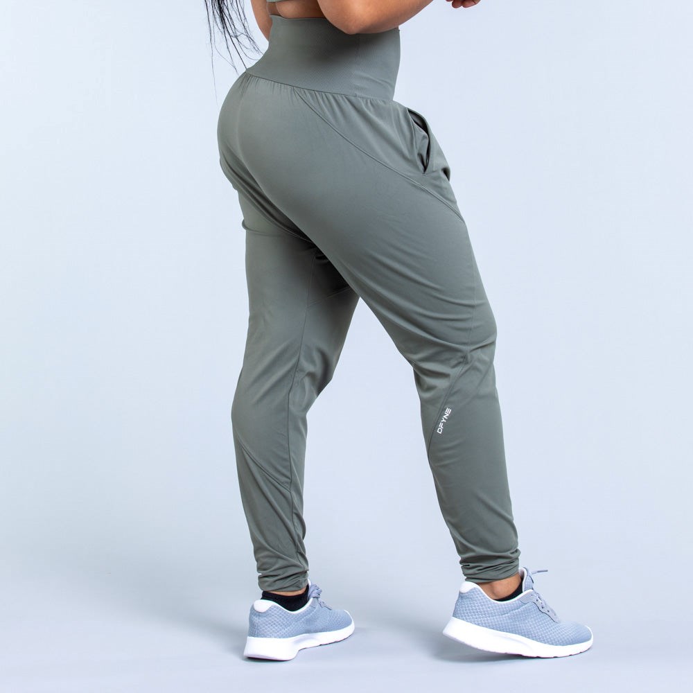 DFYNE Origin Harem Tapered Fit Joggers Vert | NZA-8250512