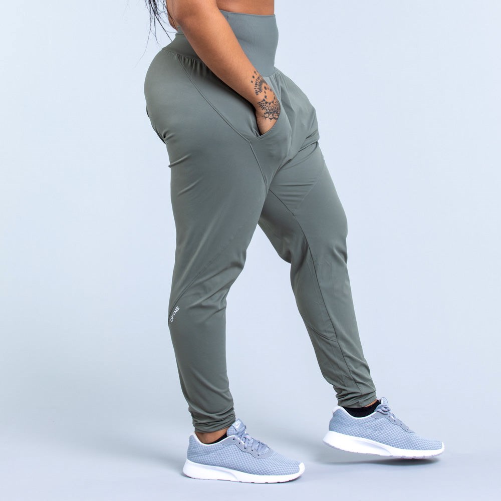 DFYNE Origin Harem Tapered Fit Joggers Vert | NZA-8250512