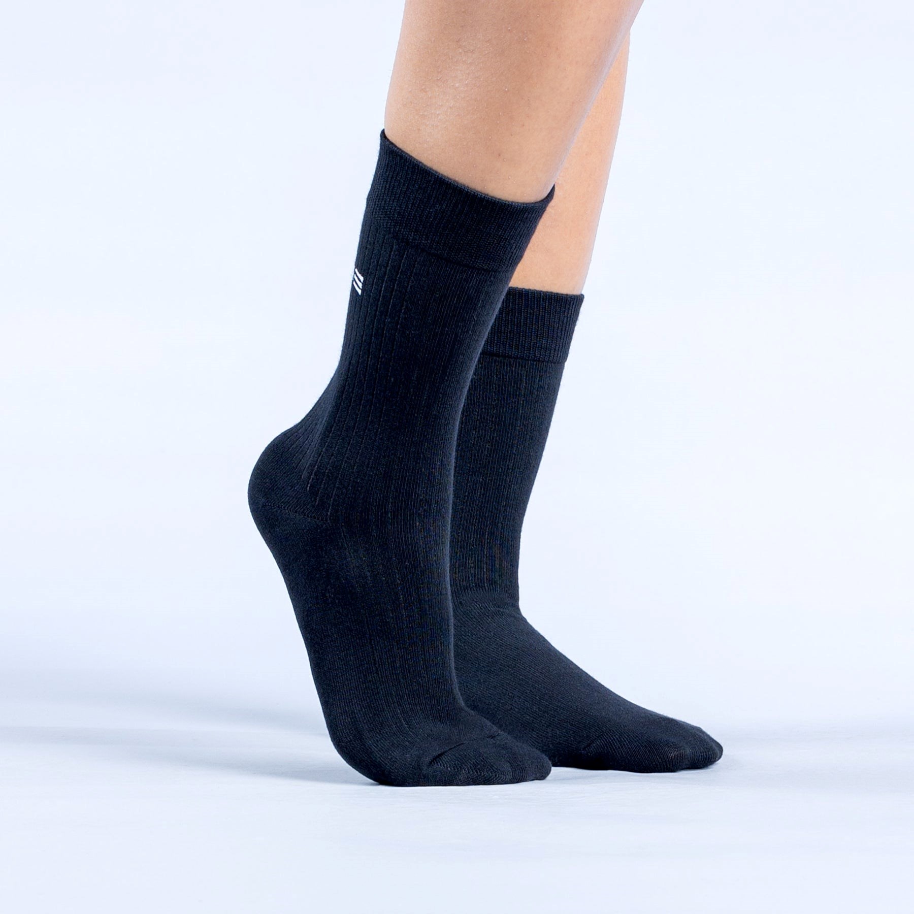 DFYNE Revive Crew Socks Noir | QPS-6710204