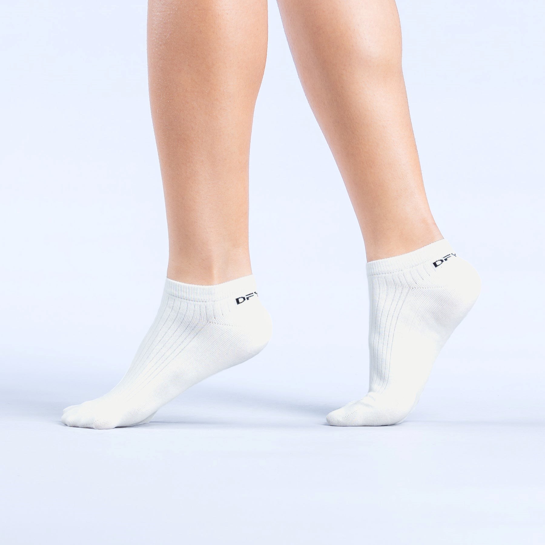 DFYNE Revive Ankle Socks 3pk Blanche | OXC-6832839