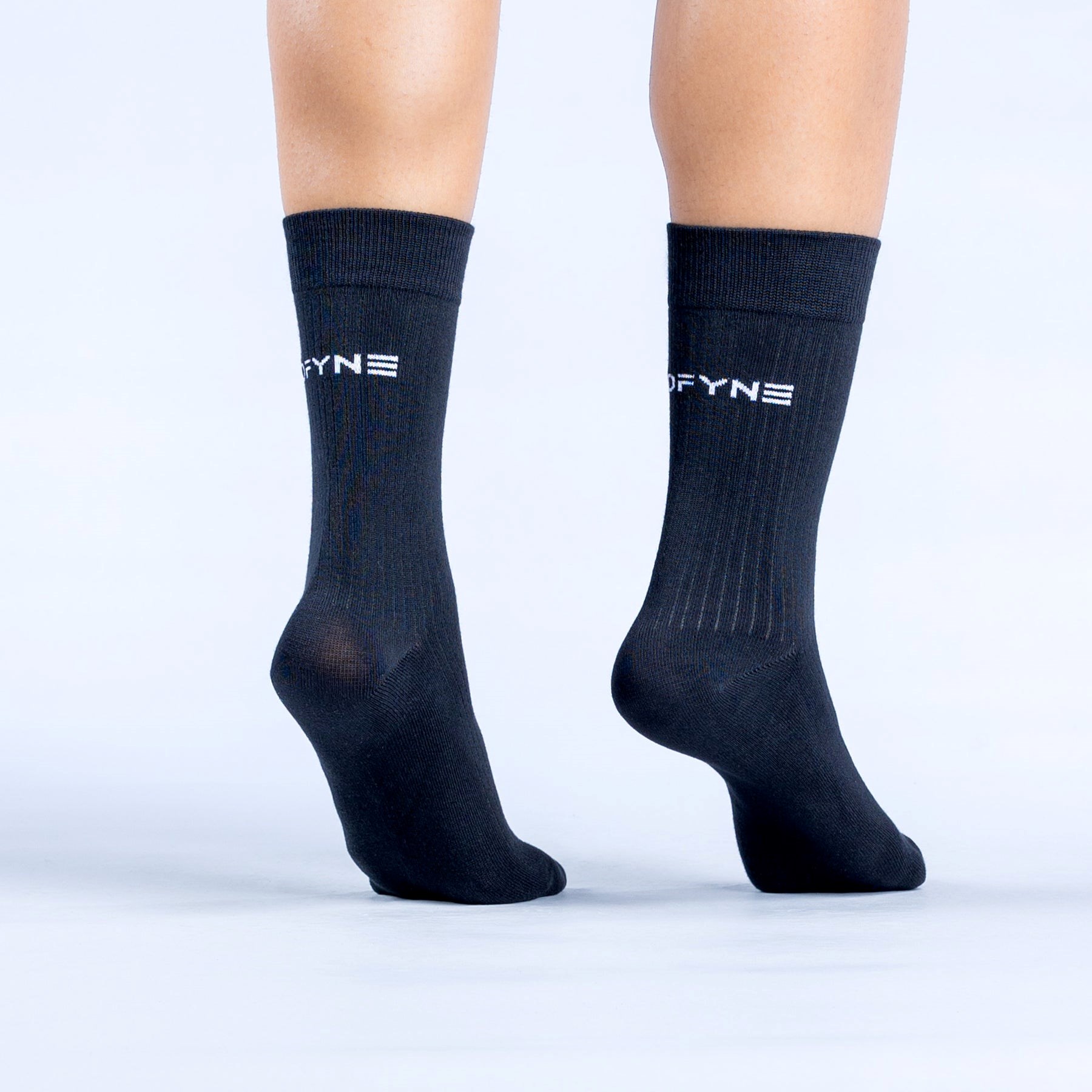 DFYNE Revive Crew Socks Noir | QPS-6710204