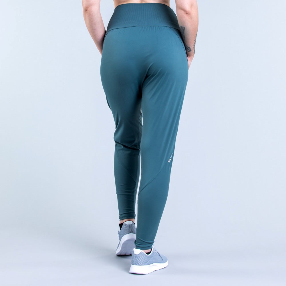 DFYNE Origin Harem Tapered Fit Joggers Aqua | DSP-9825833