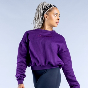 DFYNE Luxe Revive Crop Pull Violette | MDP-5807902