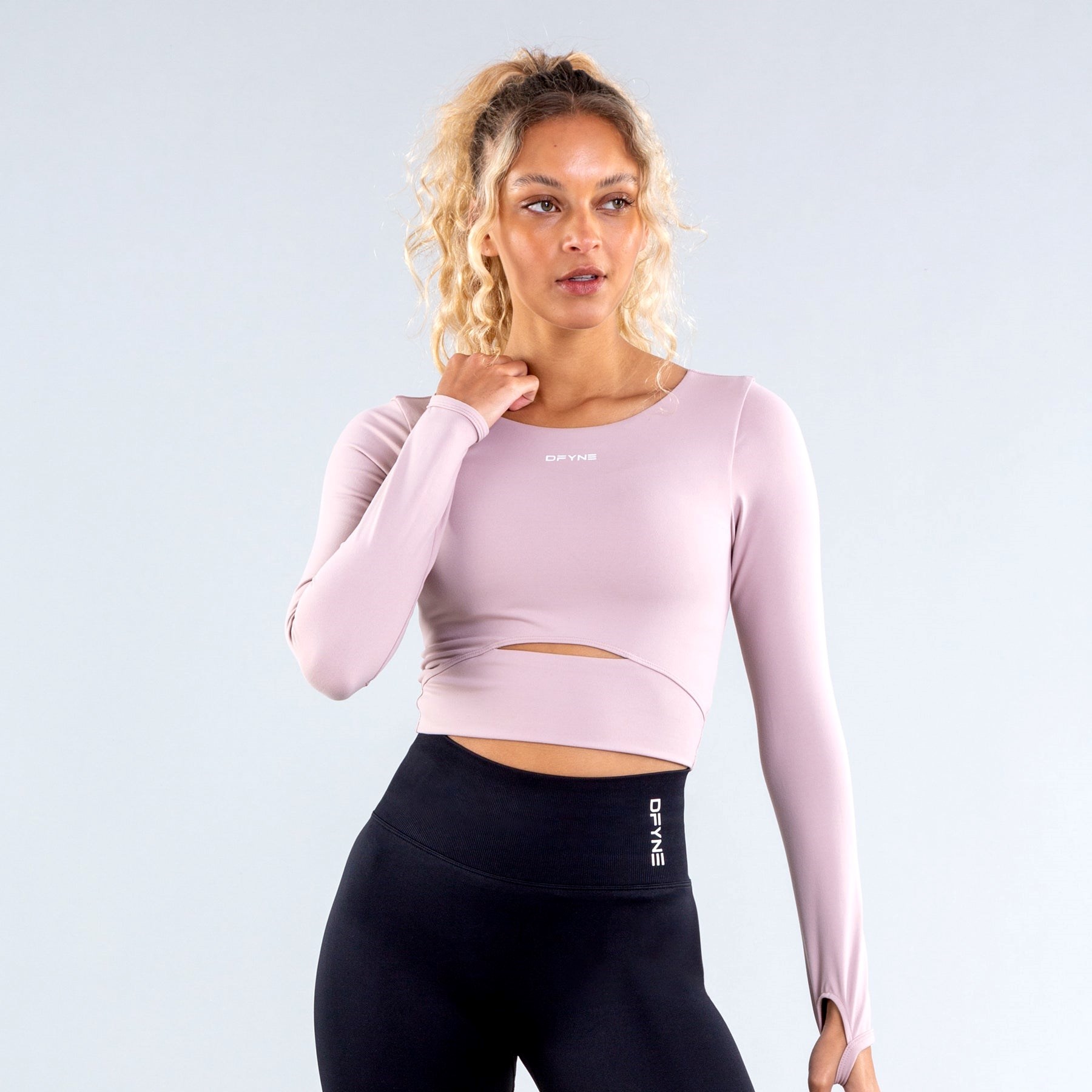 DFYNE Origin Long Sleeve Top Rose | LES-5199701