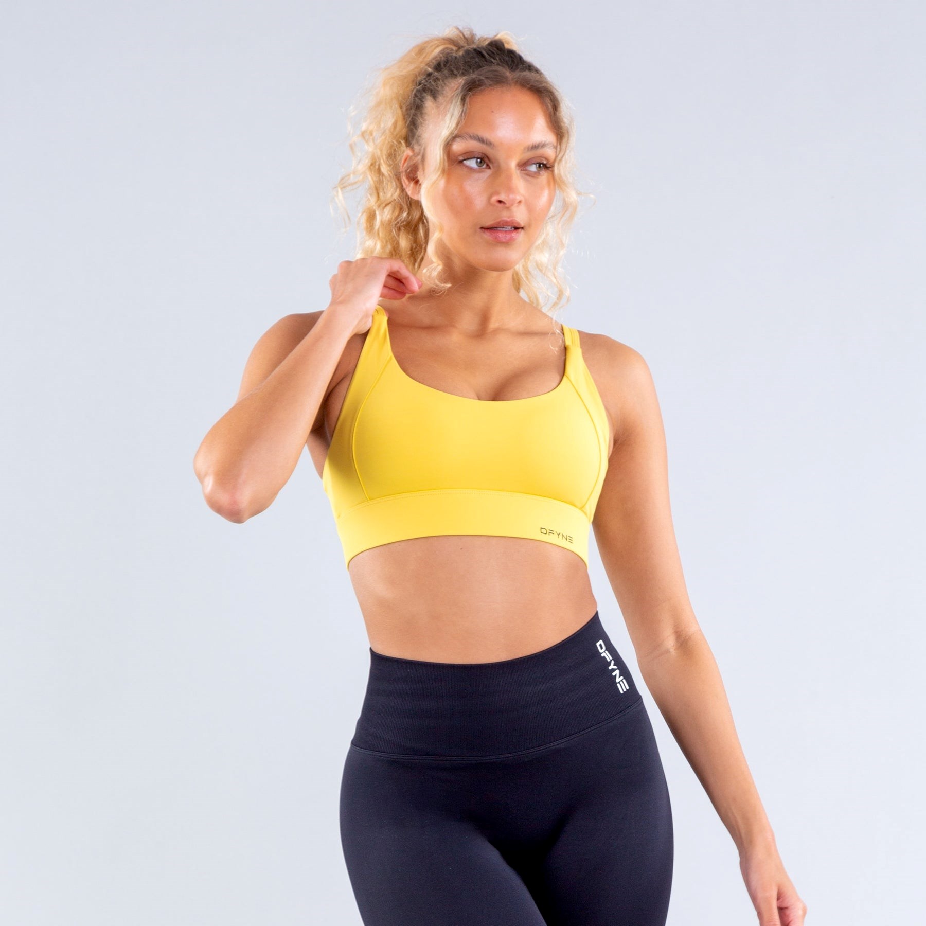 DFYNE Origin High-Support Sports Bra Jaune | MEA-0195932