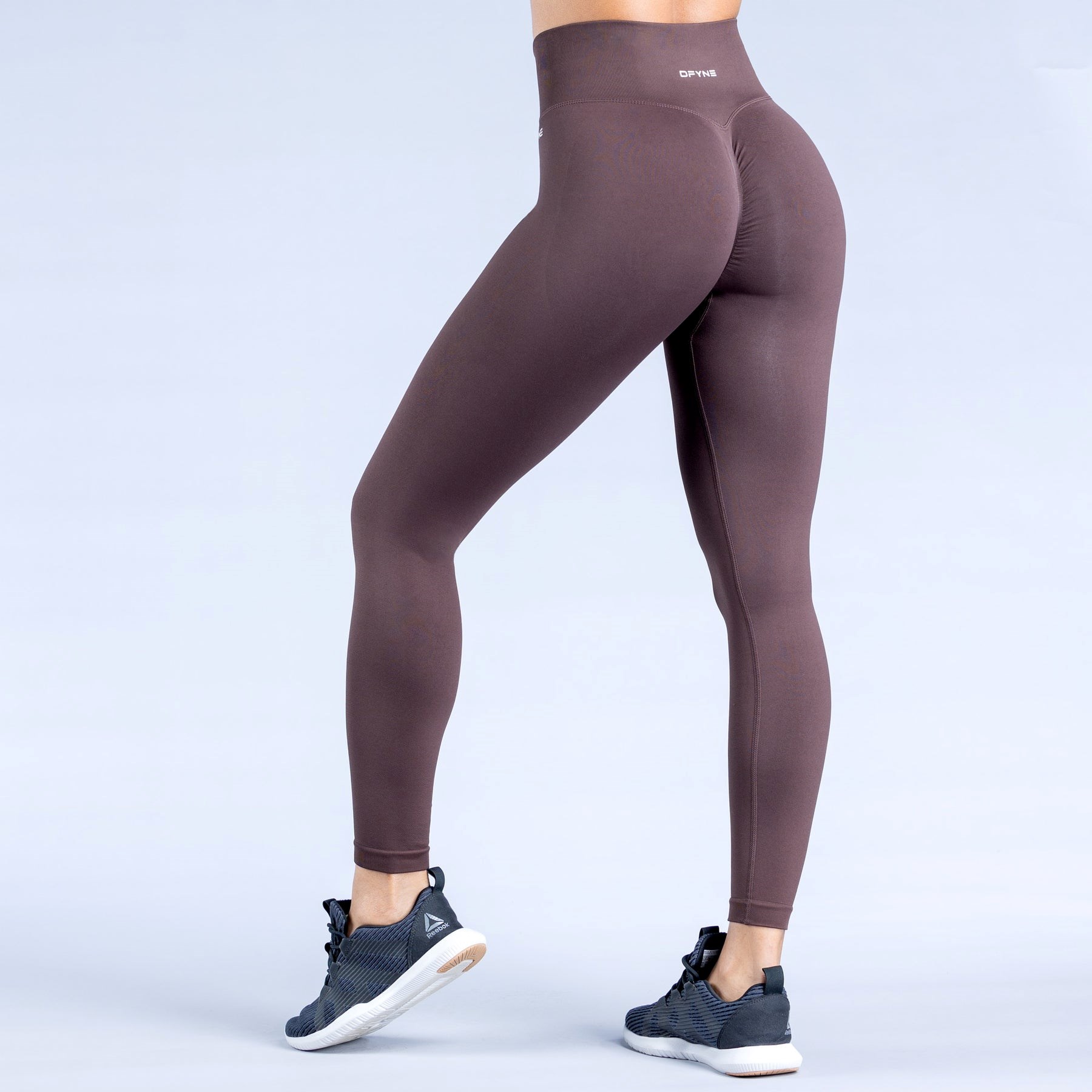 DFYNE Dynamic Leggings Chocolat Marron | TXW-2495724