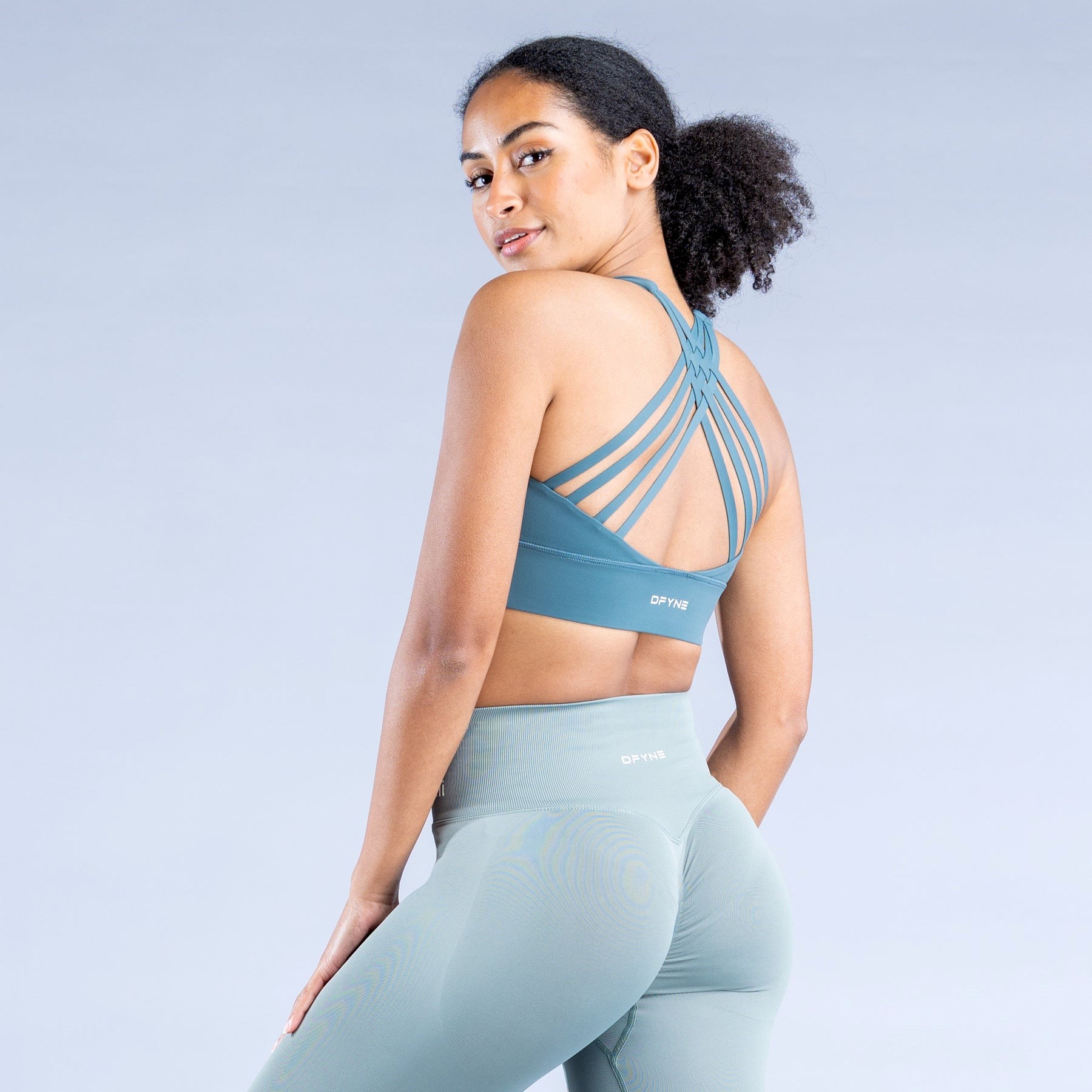 DFYNE Origin Sports Bra Vert Foncé | BZW-0520741