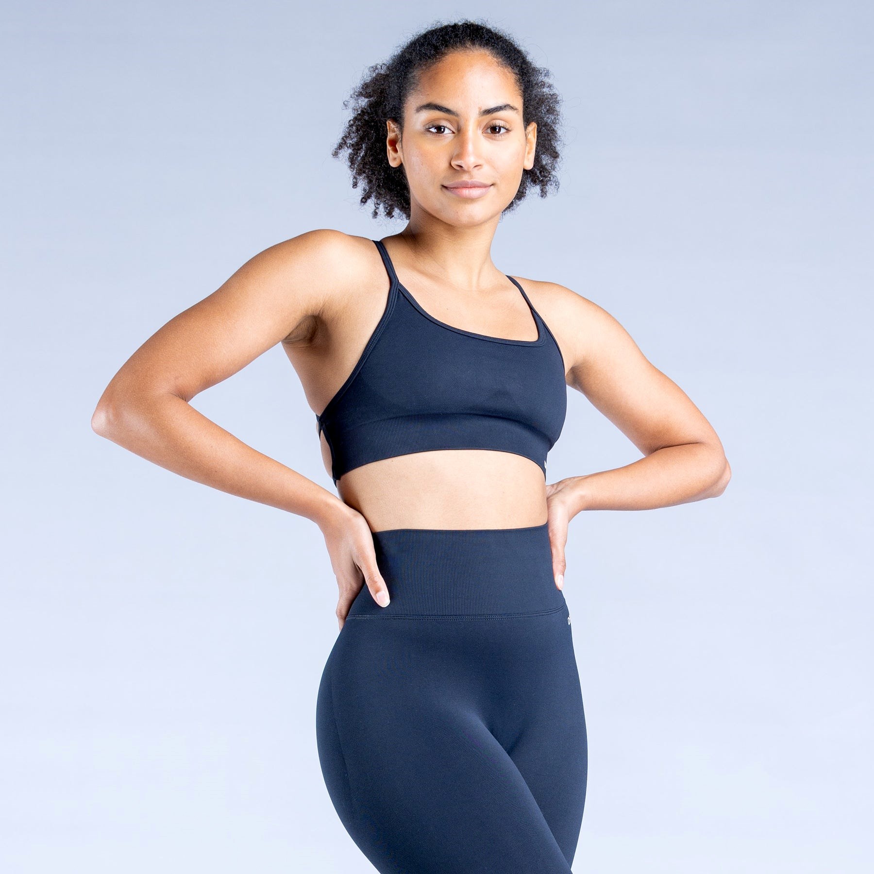 DFYNE Dynamic Backless Sports Bra Charcoal | BBY-9232513