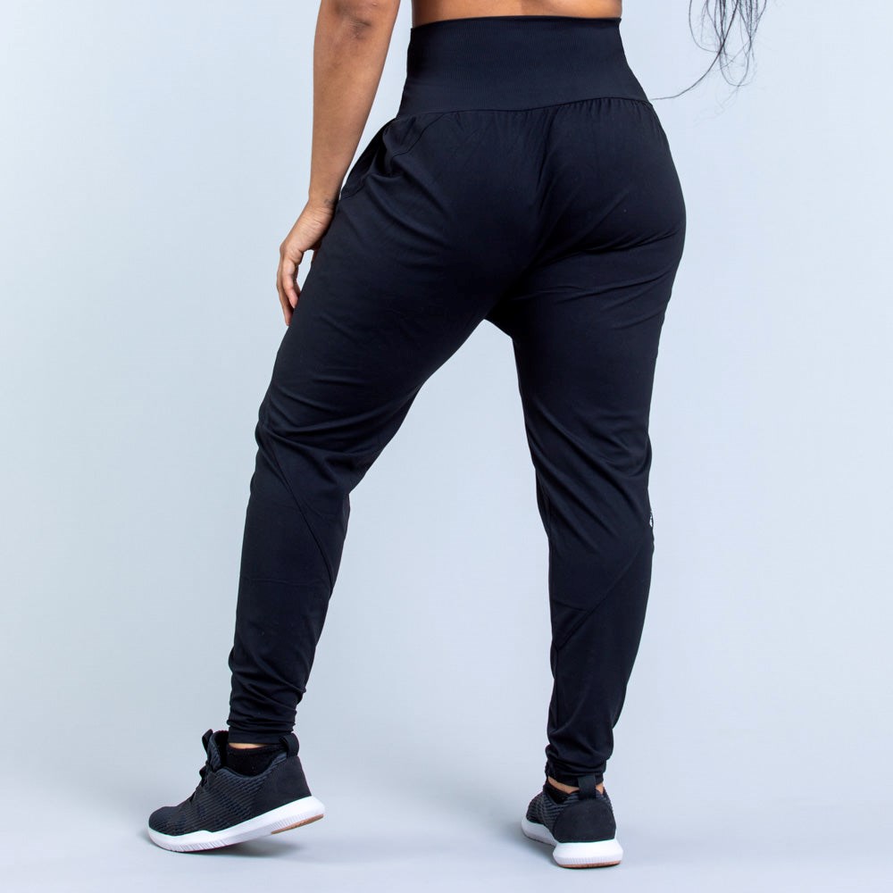 DFYNE Origin Harem Tapered Fit Joggers Noir | FQM-7461196